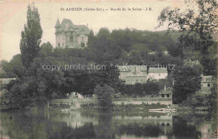 Saint Adrien Rouen Bords de la Seine