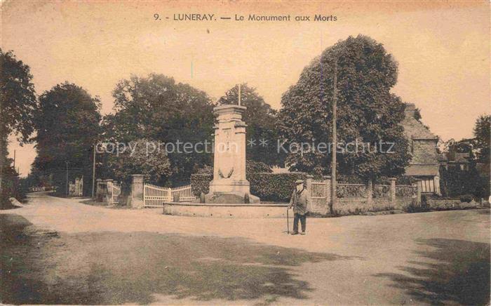 Luneray DIEPPE 76 Seine-Maritime Monument aux Morts