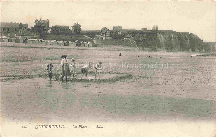 Quiberville Dieppe 76 Seine-Maritime La plage