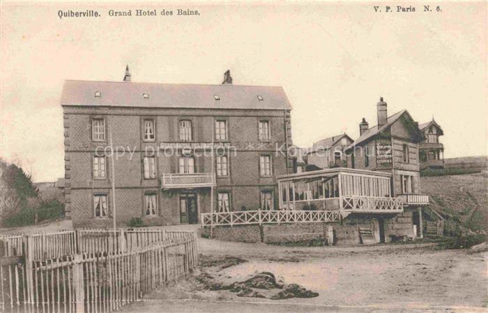 Quiberville Dieppe 76 Seine-Maritime Grand Hôtel des Bains