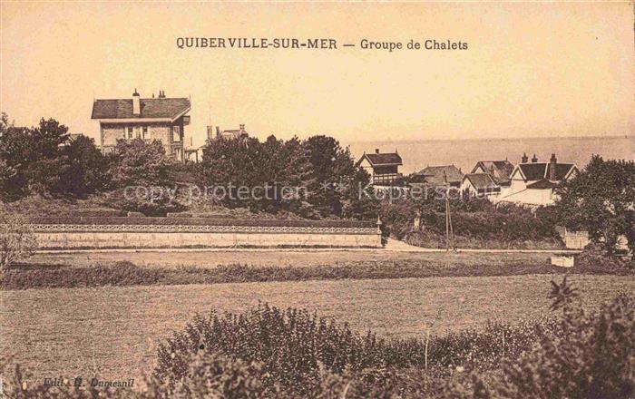 Quiberville Dieppe 76 Seine-Maritime Groupe de Chalets