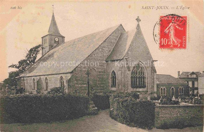 Saint-Jouin-Bruneval LE HAVRE 76 Seine-Maritime Eglise Kirche