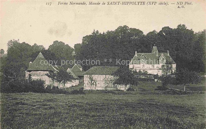 Saint Hippolyte St-Martin-de-la-Lieue Lisieux 14 Calvados Ferme Normande