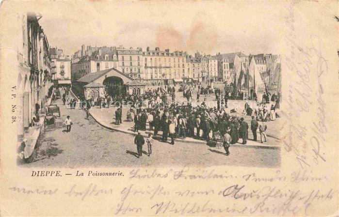 DIEPPE 76 Seine-Maritime La Poissonnerie