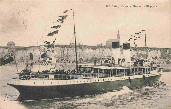 DIEPPE 76 Seine-Maritime Le Steamer Dieppe