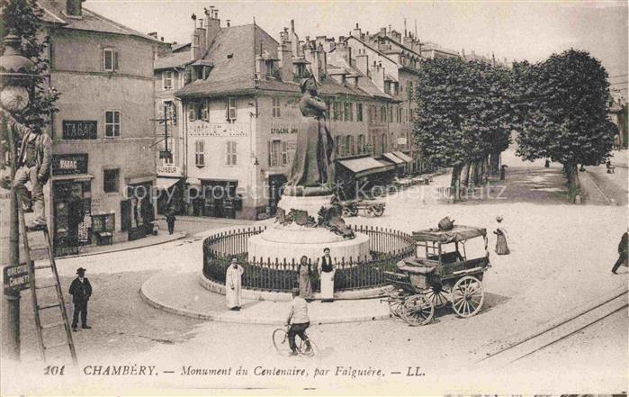 CHAMBERY 73 Savoie Monument du Centenaire par Falguière