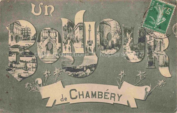 CHAMBERY 73 Savoie Un bonjour de la ville vues d'ensemble