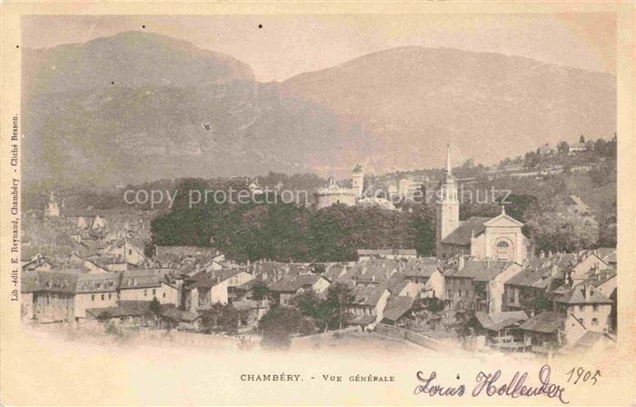 CHAMBERY 73 Savoie Vue générale