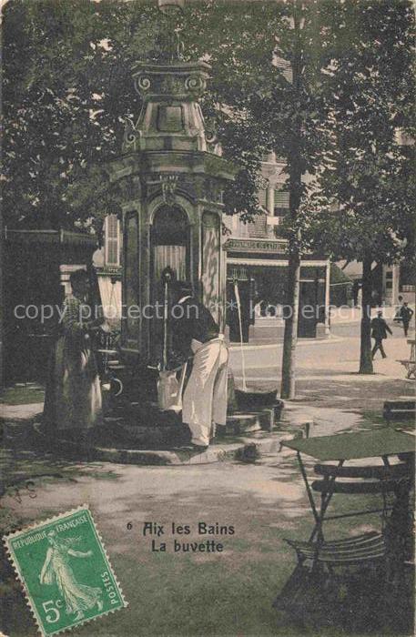 AIX-LES-BAINS Chambery 73 Savoie La buvette