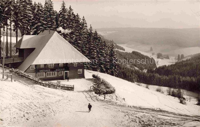 Rohrbach Furtwangen BW Hoehengasthaus Pension Stoeckle Winterlandschaft Schwarzw
