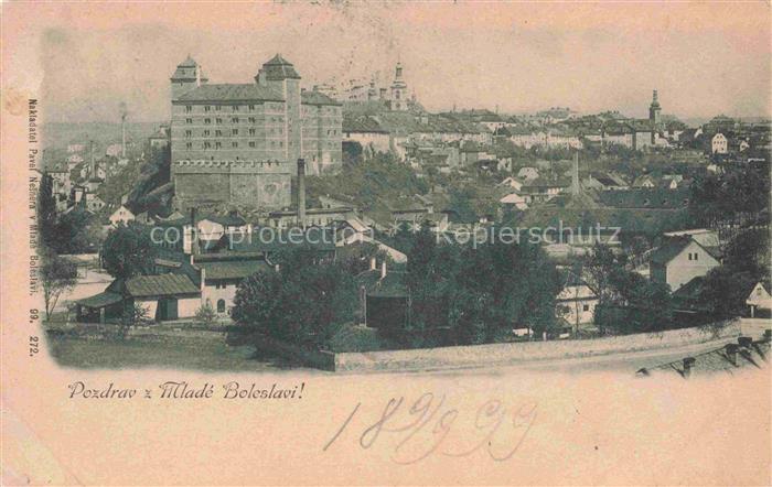 Mlade Boleslavi Jungbunzlau CZ Stadtpanorama