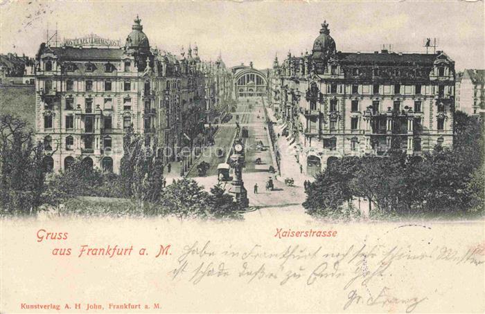 FRANKFURT AM MAIN Kaiserstrasse