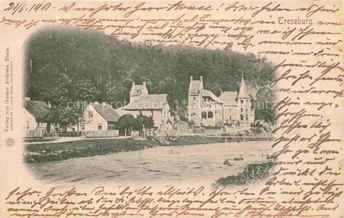 Treseburg Thale Harz Sachsen-Anhalt Partie an der Bode