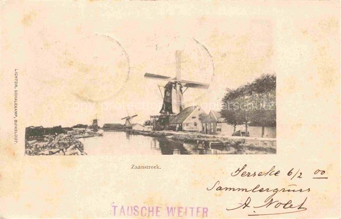 Zaanstreek NL Windmuehle