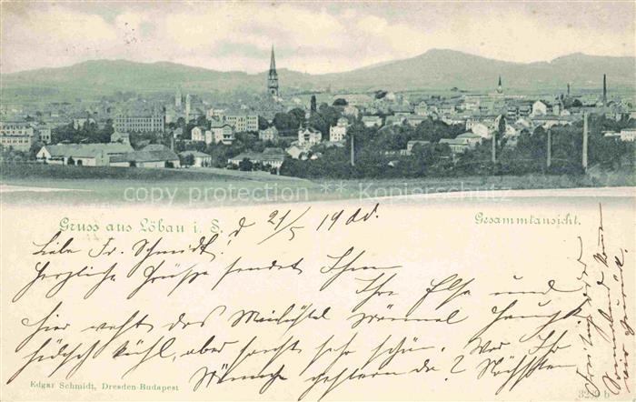 Loebau Sachsen Gesamtansicht