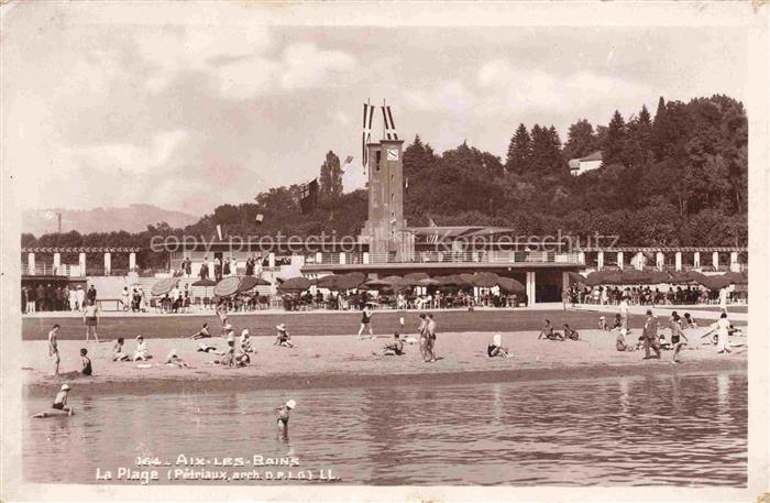 AIX-LES-BAINS Chambery 73 Savoie La plage