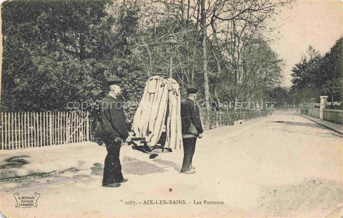 AIX-LES-BAINS Chambery 73 Savoie Les porteurs