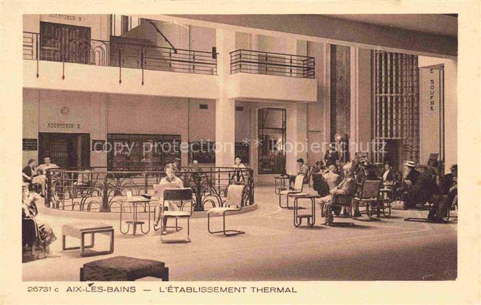 AIX-LES-BAINS Chambery 73 Savoie Etablissement Thermal