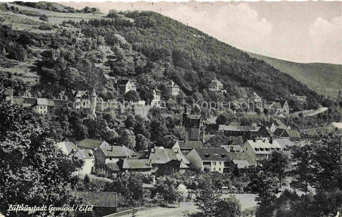 Gemuend Eifel Schleiden NRW Panorama Luftkurort