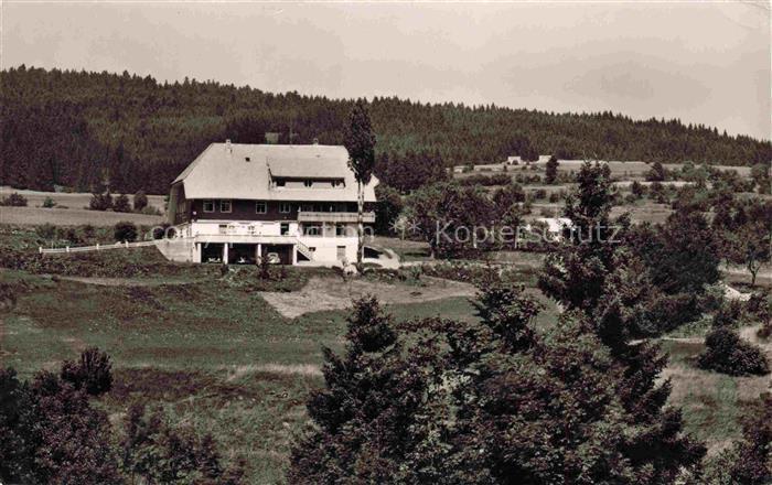 Haeusern Schwarzwald BW Gasthof Pension Café Waldlust