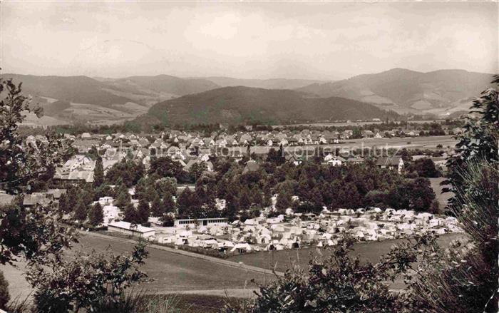 Kirchzarten Breisgau-Hochschwarzwald BW Panorama Luftkurort Zeltplatz Schwarzwal