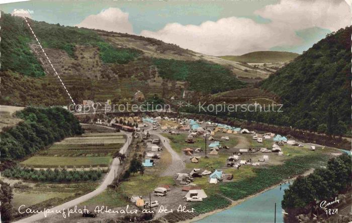 Altenahr Ahrweiler Rheinland-Pfalz Panorama Campingplatz