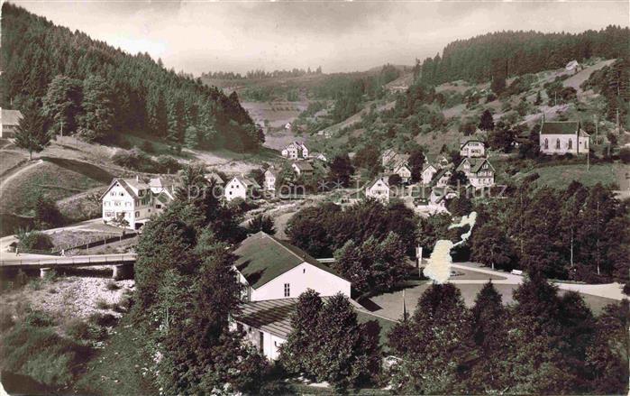 Schoenmuenzach Baiersbronn Teilansicht Kneipp- und Luftkurort im Murgtal