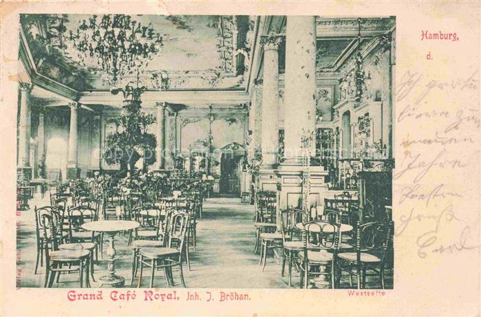HAMBURG  CITY Grand Café Royal
