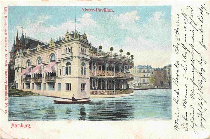 HAMBURG  CITY Alster-Pavillon