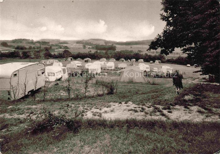 Tecklenburg Steinfurt NRW Campingplatz am Knoblauchsberg