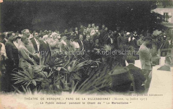 MEAUX 77 Seine-et-Marne Théâtre de Verdure Parc de la Villesboisnet