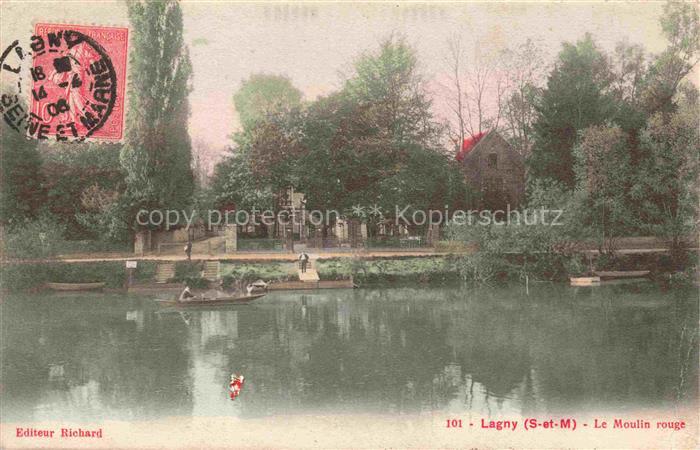 Lagny -sur-Marne TORCY 77 Seine-et-Marne Le moulin rouge