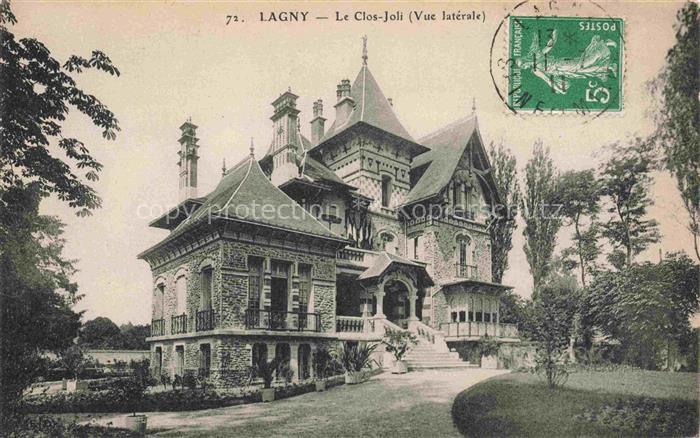 Lagny -sur-Marne TORCY 77 Seine-et-Marne Le Clos-Joli vue latérale