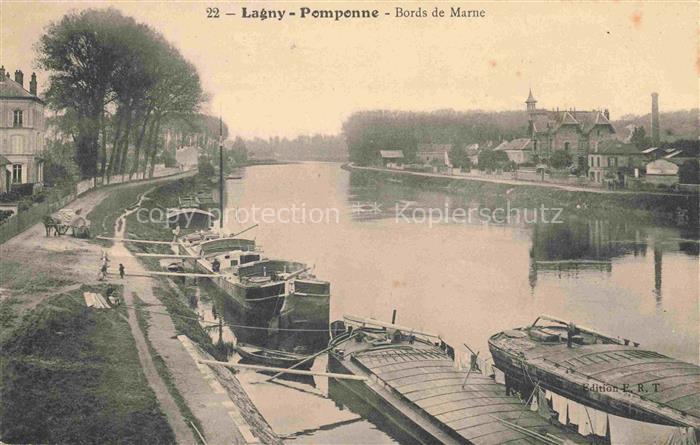Pomponne Lagny-sur-Marne 77 Bords de la Marne