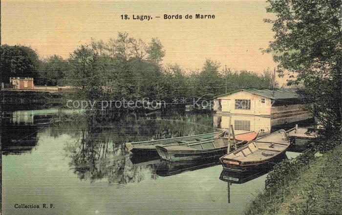 Lagny -sur-Marne TORCY 77 Seine-et-Marne Aux bords de la Marne