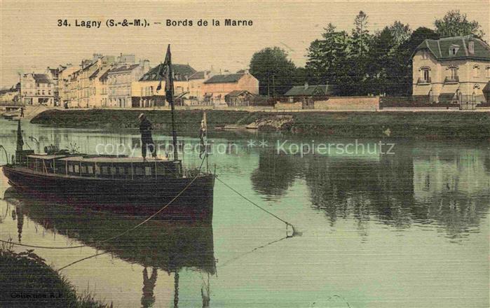 Lagny -sur-Marne TORCY 77 Seine-et-Marne Bords de la Marne