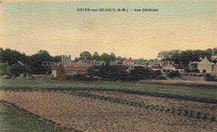 Noyen-sur-Seine PROVINS 77 Seine-et-Marne Vue générale