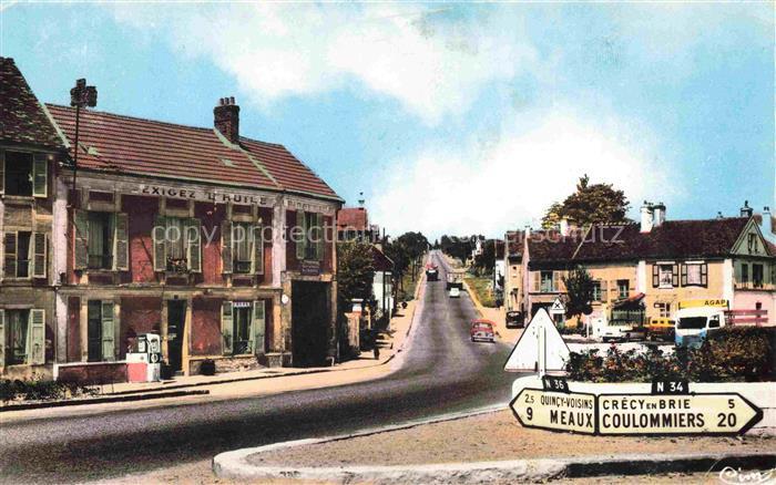 St-Germain-sur-Morin Carrefour des routes de Meaux et Coulommiers