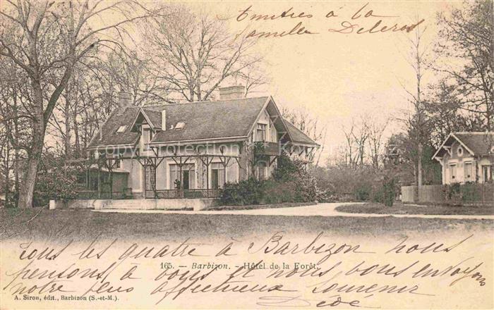 Barbizon Fontainebleau 77 Seine et Marne Hôtel de la Forét