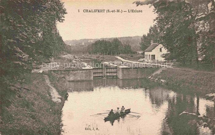 Chalifert TORCY 77 Seine-et-Marne L'écluse