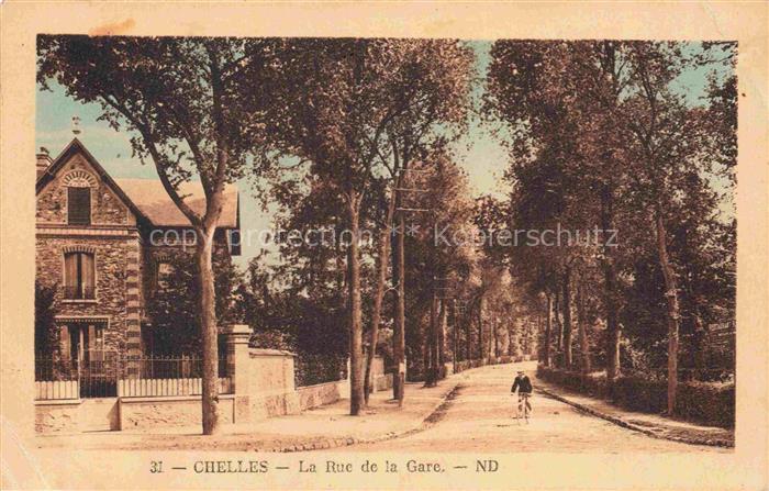 Chelles  TORCY 77 Seine-et-Marne Rue de la Gare