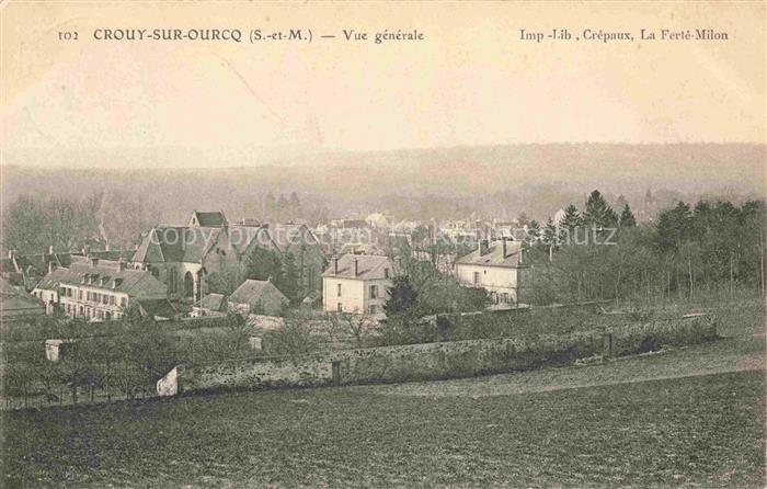 Crouy-sur-Ourcq MEAUX 77 Seine-et-Marne Vue générale