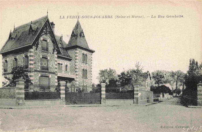 La Ferte-sous-Jouarre Meaux 77 Seine-et-Marne Rue Gambetta
