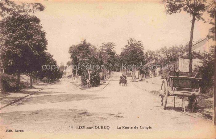 Lizy-sur-Ourcq MEAUX 77 Seine-et-Marne La Route de Congis