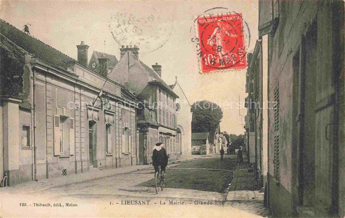 Lieusant Lieusaint MELUN 77 Seine-et-Marne La Mairie Grande Rue