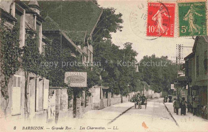 Barbizon Fontainebleau 77 Seine et Marne Grande Rue Les Charmettes