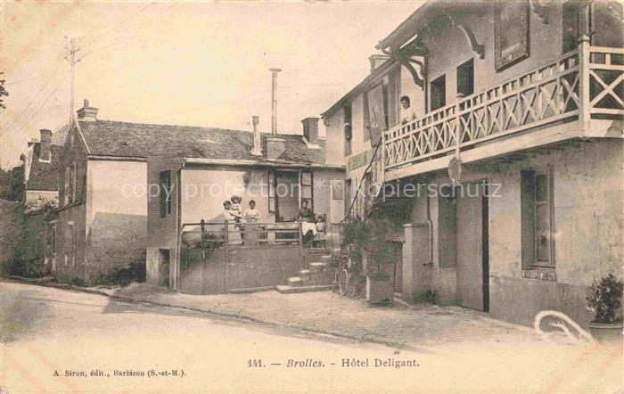 Brolles Bois-le-Roi Fontainebleau 77 Seine-et-Marne Hôtel Deligant