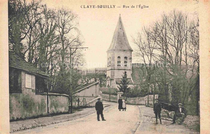 Claye-Souilly TORCY 77 Seine-et-Marne Rue de l'Eglise