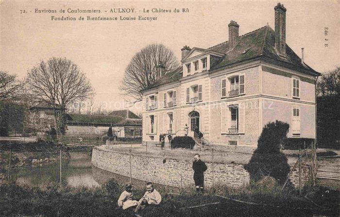 Aulnoy MEAUX 77 Seine-et-Marne Château du Rû Fondation de Bienfaisance Louise Es