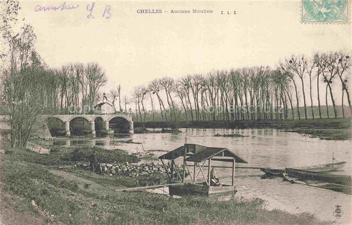 Chelles  TORCY 77 Seine-et-Marne Anciens moulins